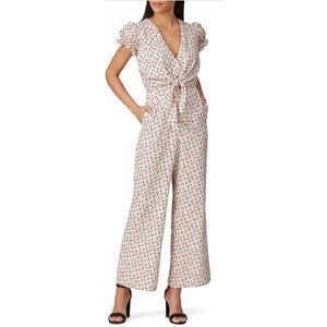 Capulet Floral Jules Jumpsuit Rent the runway Preloved L $193
